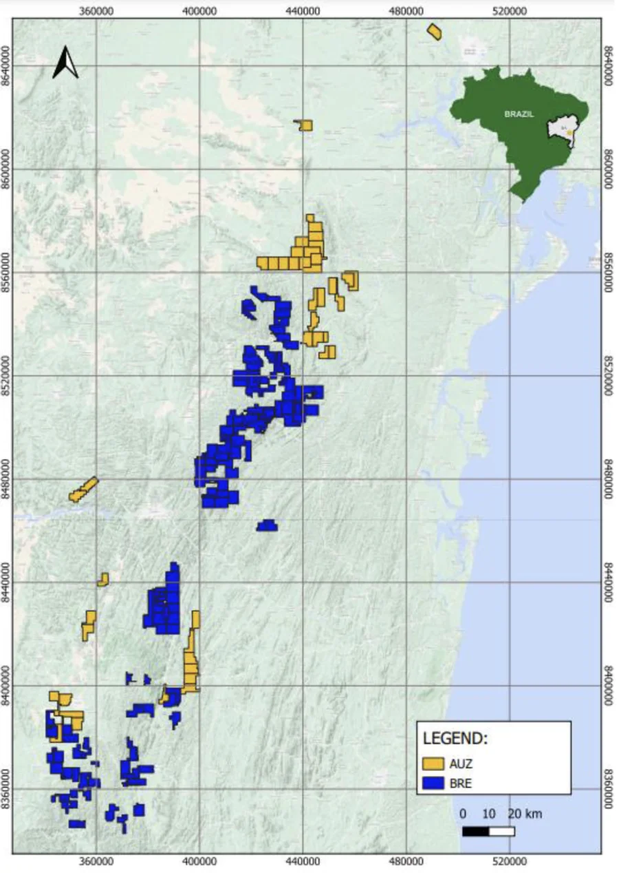 Jequie project location map